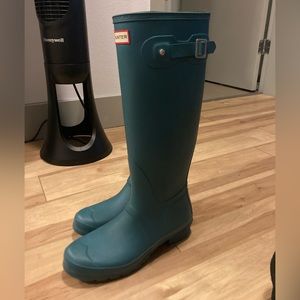 Teal Hunter Boots